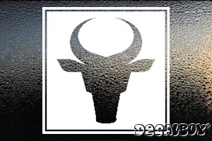 Cow 6 Car Decal