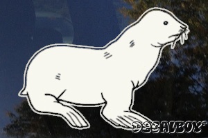 Sealion Window Decal