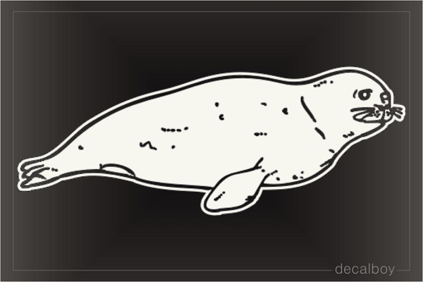 Seal Window Decal