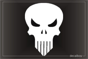 Skull 567 Car Window Decal