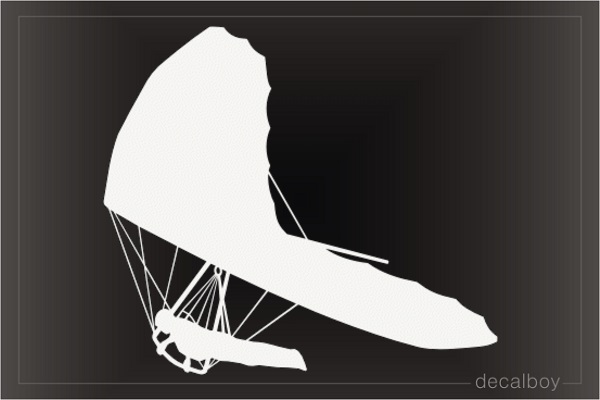 Skydiving Hang Gliding Decal