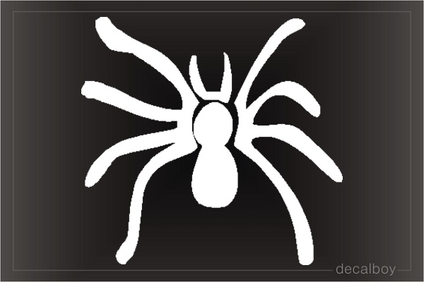 Spider Taranchula 618 Window Decal