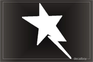 Star 456 Car Window Decal