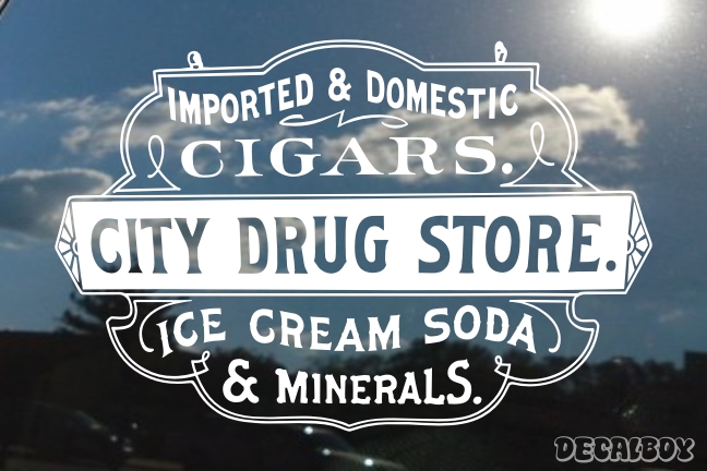 Store Front Decal