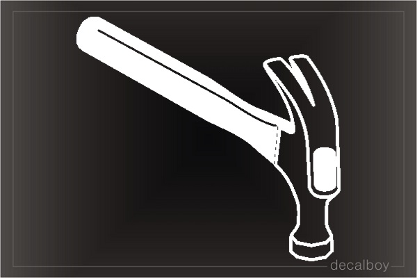 Hammer 2 Car Decal