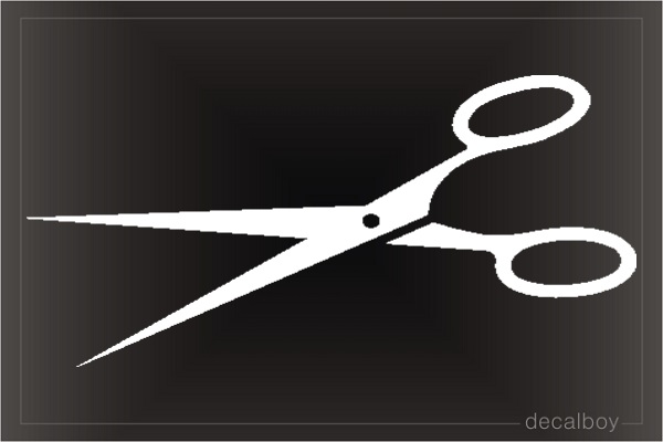 Scissor 2 Car Decal