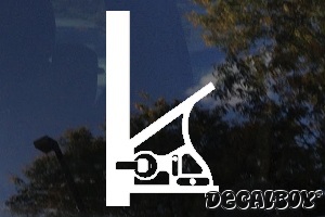 Square Tool Car Decal