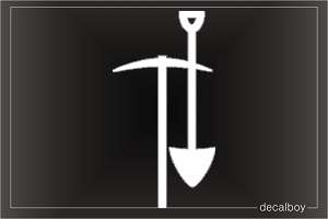 Shovel Car Decal