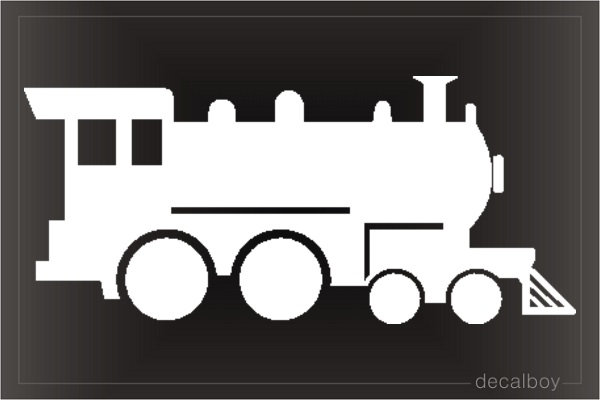 Train 5 Window Decal