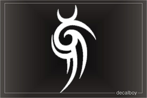 Tattoo Design 777 Die-cut Decal
