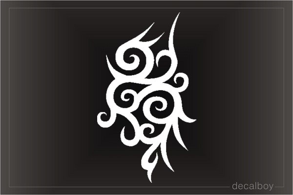 Tattoo Shape 799 Die-cut Decal