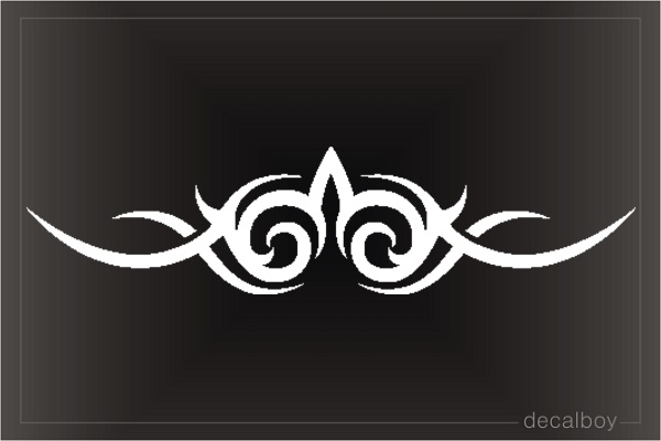 Tattoo Shape 884 Die-cut Decal