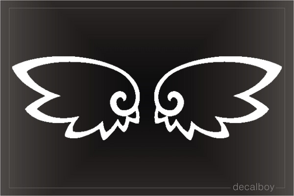 Tribal Wings Decal