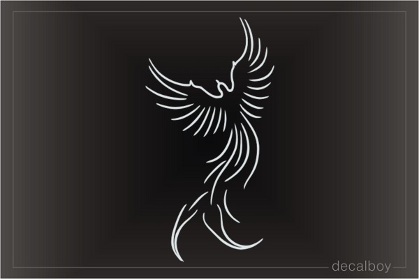 Tribal Phoenix Decal