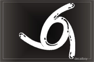 Triskele Car Decal