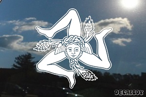 Trinacria Decal