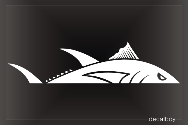 Tuna Fishing Decal