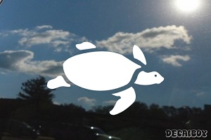 Sea Turtle Window Decal