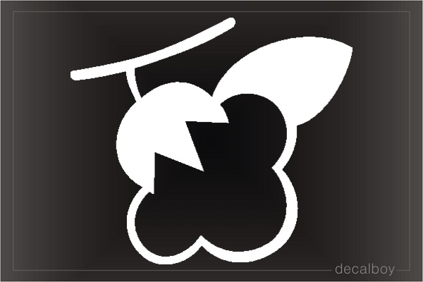 Walnut Car Window Decal