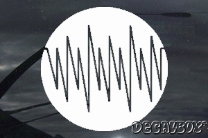 Waves Car Decal