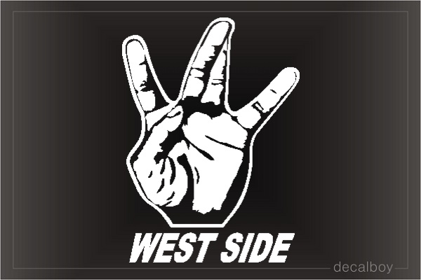 Westside Car Decal