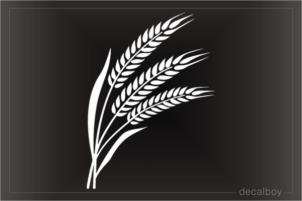 Wheat Ear Decal