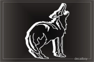 Wolf 100 Window Decal