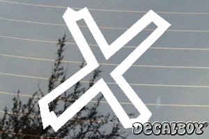 Xmark Car Decal