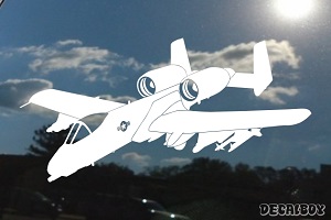 A 10 Thunderbolt Attack Aircraft Decal