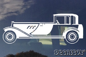 Antique Car Vintage Classic Car Decal