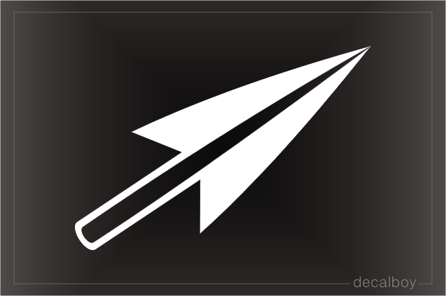 Arrowhead Arrow Head Car Decal