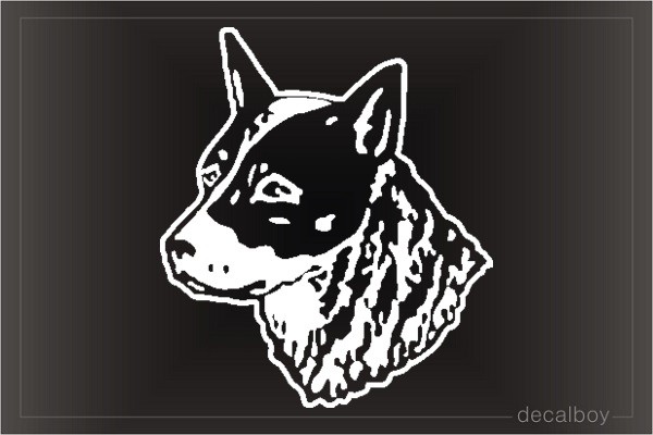 Australian Cattle Dog Window Decal