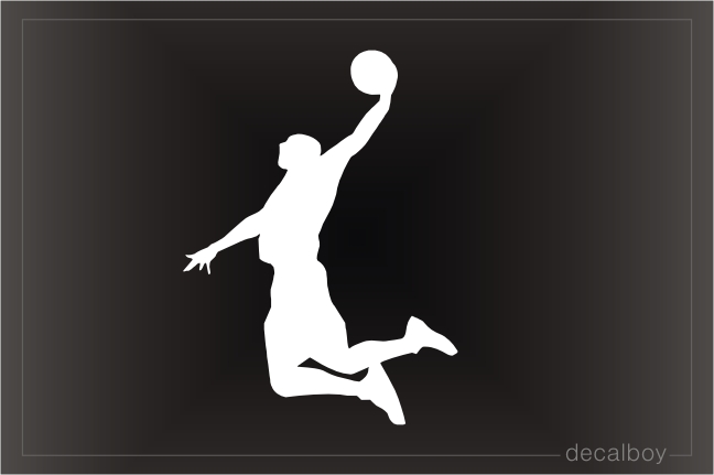 Basketball Player Decal