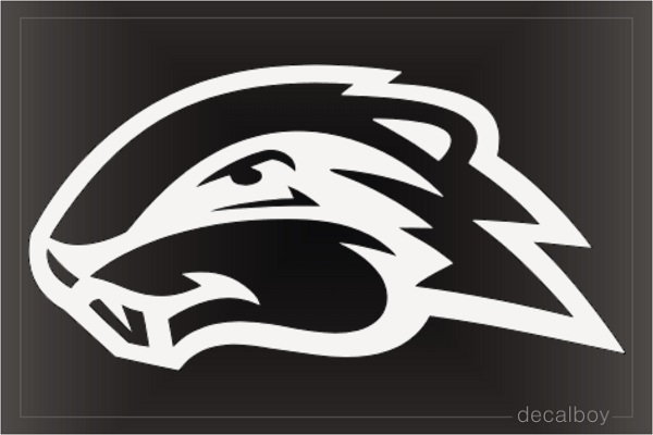 Beaver Face Decal