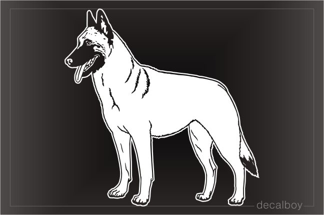 Belgian Malinois Decal