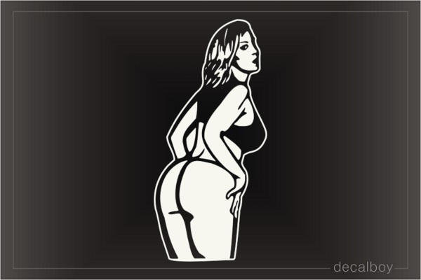 Bikini Sexy Car Window Decal