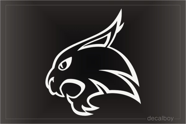 Bobcat Tribal Decal