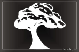 Bonsai Tree Japan Art Window Decal