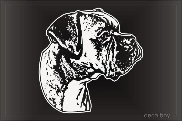 Boxer Decal