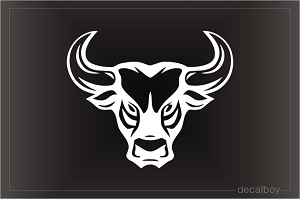 Bull Face Decal