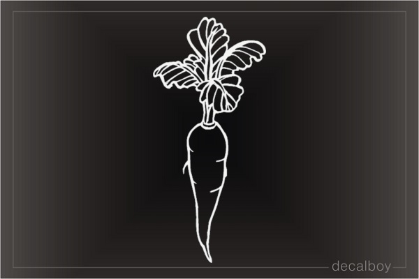 Carrot Decal