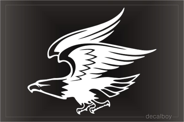 Cartoon Eagle Decal