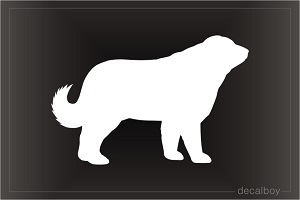 Caucasian Shepherd Dog Decal