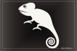 Chameleon Lizard Tattoo Decal