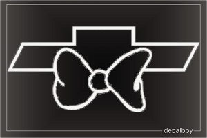 Chevy Bowtie Car Decal