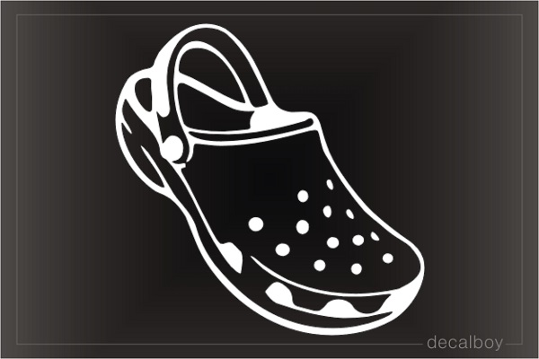 Crocs Slippers Decal