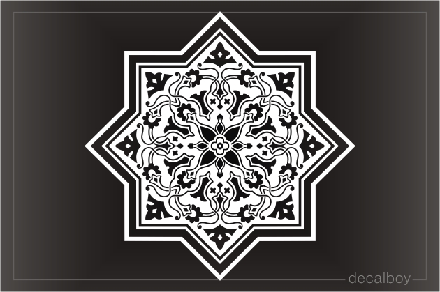 Decorative Square Decal