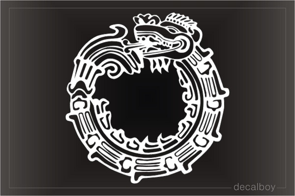 Dragon Circle Decal