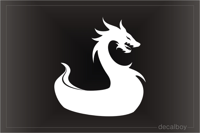 Dragon Ship Decal