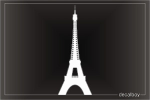 Eiffel Tower France Car Decal